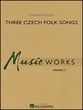 Three Czech Folk Songs Concert Band sheet music cover